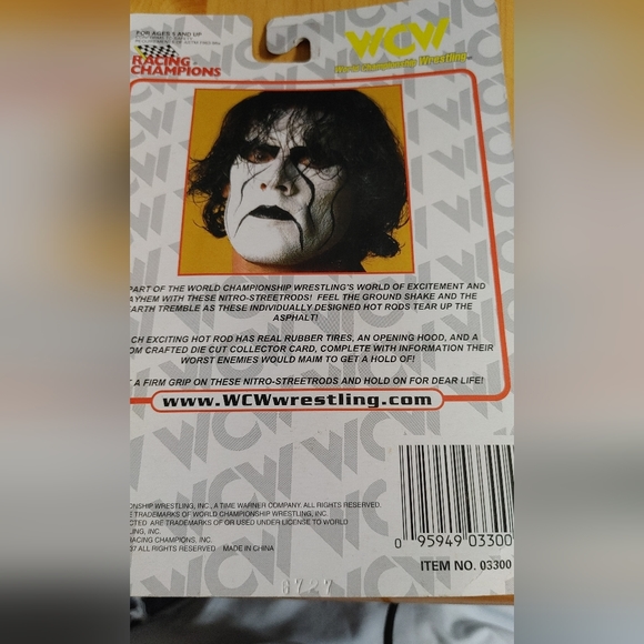 Chris Jericho WCW NWO 1999 Racing Champions Street Rod - Picture 2 of 2